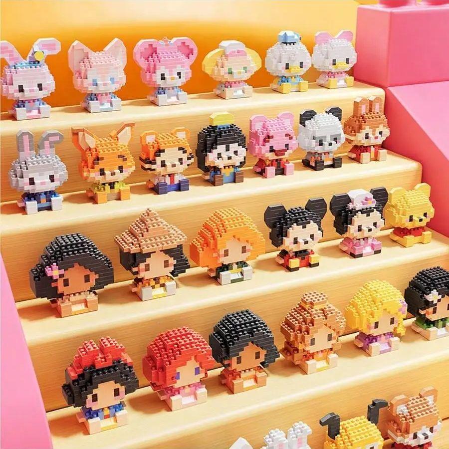Assembly Model Building Blocks, Doll Toys Are Suitable Educational Diy Games, Cartoon Anime Games, Back-To-School Learning
