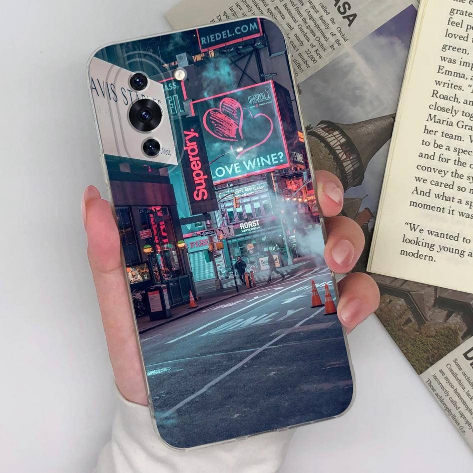 For Huawei Nova 8 9 10 2 3 4 5 6 7 Pro SE Y90 Phone Case Transparent Matte Shockproof Soft Silicone Anti Drop Personal For Huawei Bumper Shell