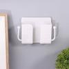 Mobile Phone Holder Wall Mounted Organizer Storage Box Control Plug Wall Stands Charging Stand for Mobile Phone