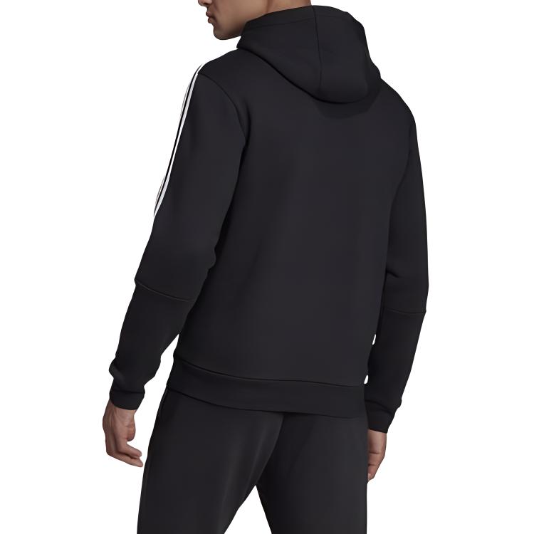 adidas Толстовка с капюшоном из флиса высокой вязкости, мужская, черная EI8984