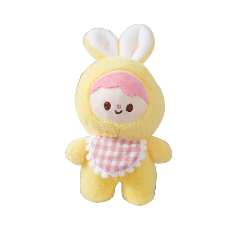 Cute Bunny Plush Toy Keychain With Pp Cotton Filling For Kids And Baby Accessories