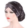 Woman Pearl Indian Hat Chemo Cap Hair Loss Scarf Turban Cap