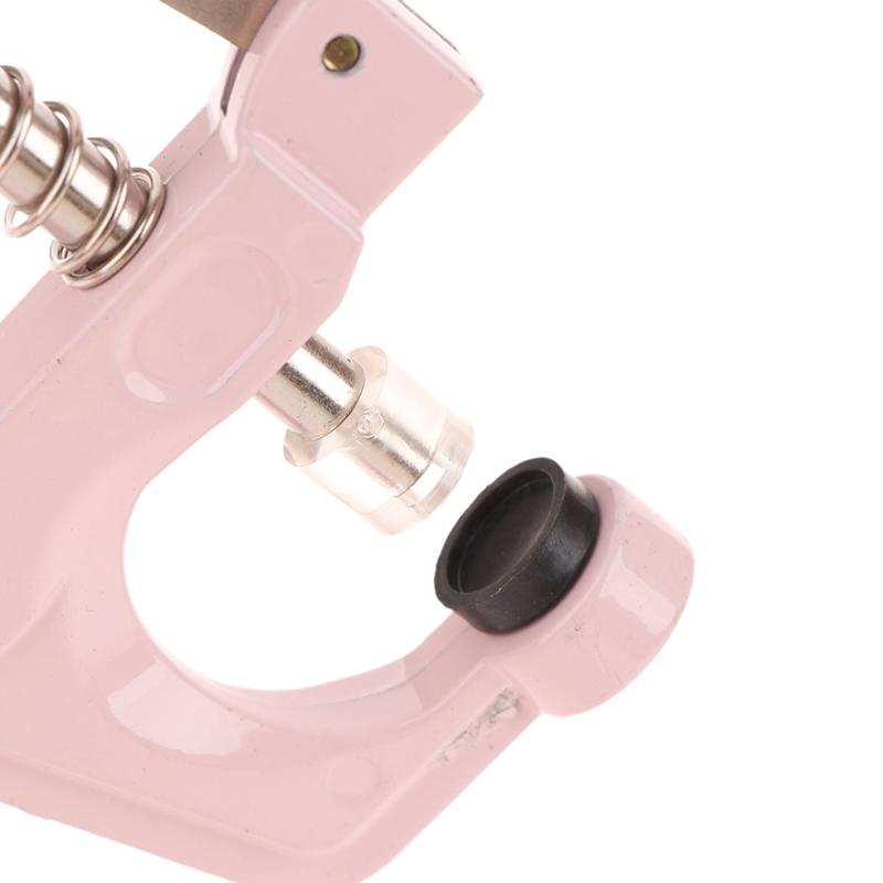 Набор инструментов для установки пластиковых кнопок из смолы, портативная ручная кнопочная машина, набор инструментов для самостоятельной швейной машины