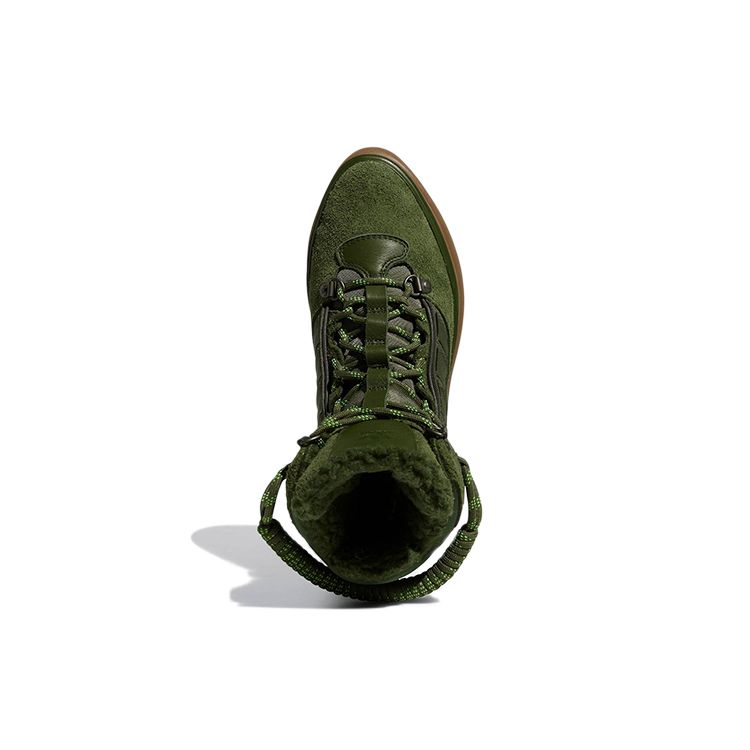 Ivy Park x adidas Super Sleek Boot Halls Of Ivy Женские кроссовки Зеленый Дикая сосна Фокус-олива GZ4454