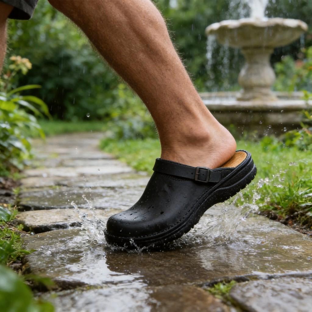 Men Casual Slip On Shoes With Rubber Sole For Spring Outdoors
