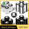 2026 Hot For SKODA 4pcs Metal Car Wheel Tire Valve Caps Stem Case Covers Accessories For Skoda S Kodiaq Octavia A5 2 3 Yeti Karo