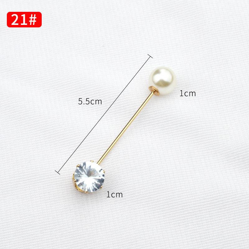 Булавка на талию с жемчужной летней брошью, пряжка для джинсов Anti-Exposure