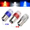 1Pc Universal Car 5630 Tail Brake Reverse Signal Lamp Universal Car Exterior Brake Light Accessories Car Light 1156/1157 Strobe