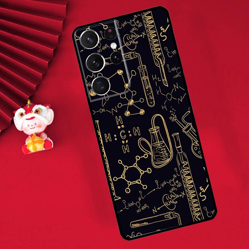 Science Biology Laboratory Case For Samsung Galaxy S25 Ultra S21 S22 S20 S23 S24 Ultra Plus S9 S10 S25 FE Cover Funda