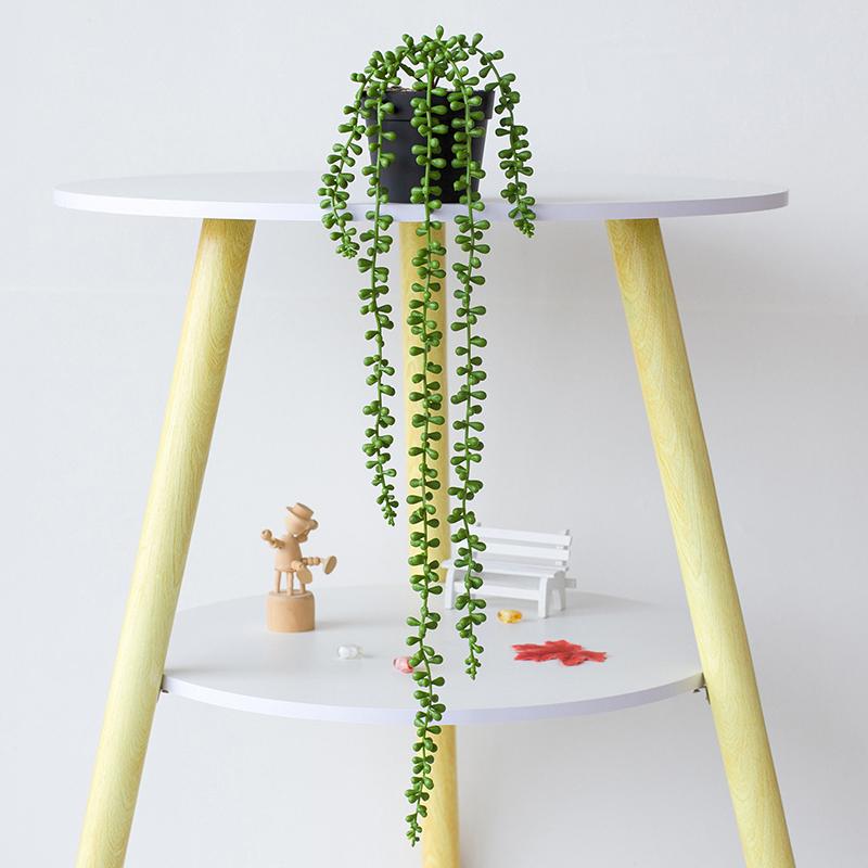 1 шт. нитка жемчуга, искусственные подвесные суккуленты, растения, виноградная лоза, искусственные цветы, украшение для стен дома и сада
