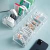8-Grid Desktop Charger Cable Organizer Box