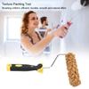 Texture Pattern Paint Roller Brush with Handle Decorate for Wall Painting Tool