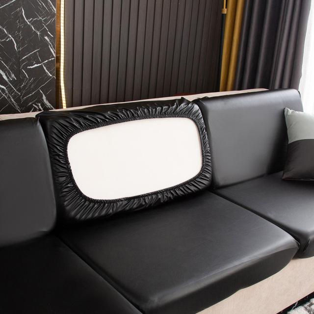 Новый продукт Чехол для дивана из искусственной кожи, однотонный чехол для дивана, водонепроницаемый чехол для дивана на четыре сезона, чехол для стула, дивана