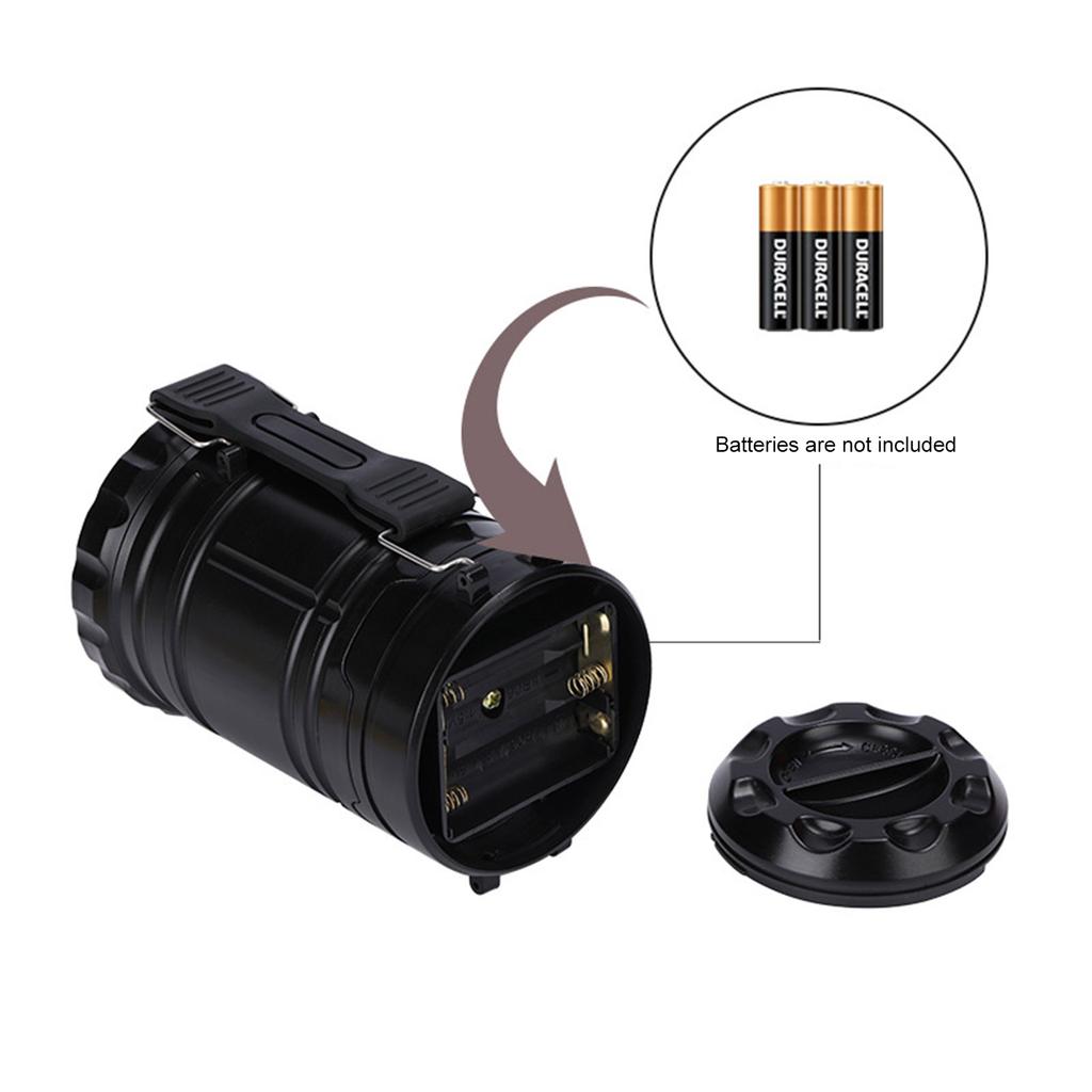 1 упаковка светодиодных фонарей для кемпинга, складные фонари 200 лм, подходящие наборы для выживания во время урагана