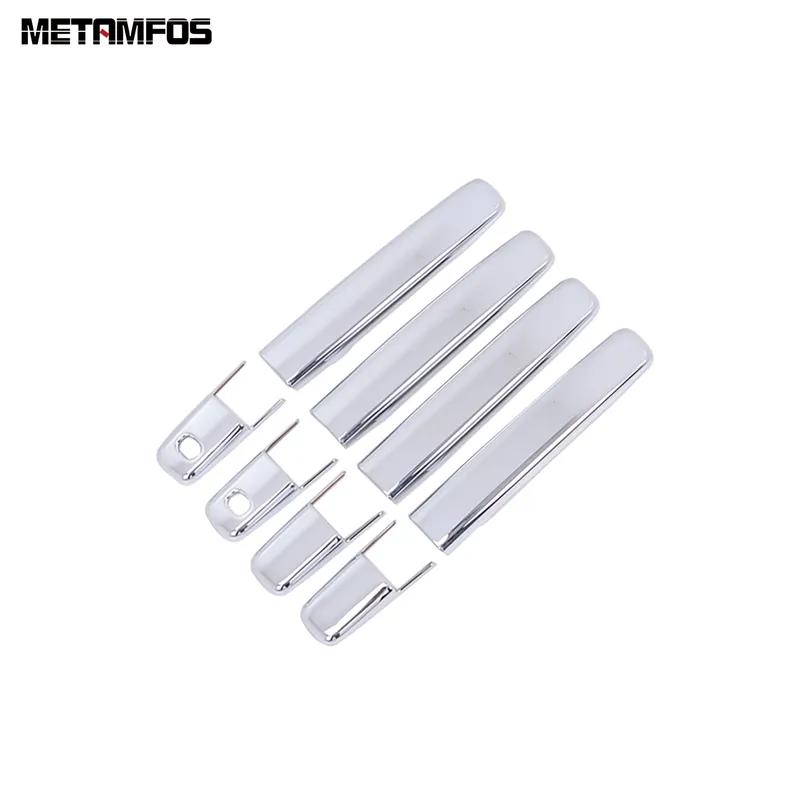 For Nissan Dayz Chrome Side Door Handle Bowl Cover Trim Protection Cap Sticker Accessories Car Styling