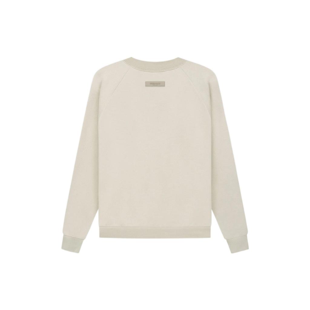 Fear of God Essentials Essentials Коллекция 1977 SS22 Свитшот с круглым вырезом и длинным рукавом из флиса Мужской свитшот Пшеничный FOG-SS22-179