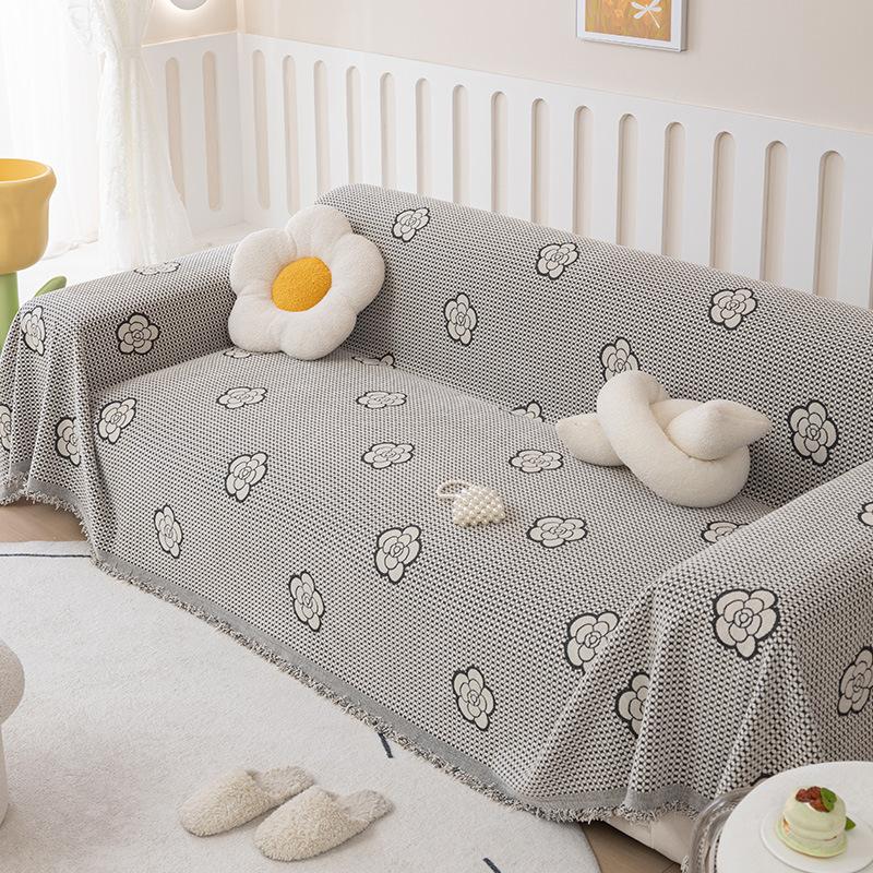 Sofa Towel Four Seasons Universal Chenille Sofa Cover Cloth Ins Style Full Cover Blanket Sofa Cover Cushion