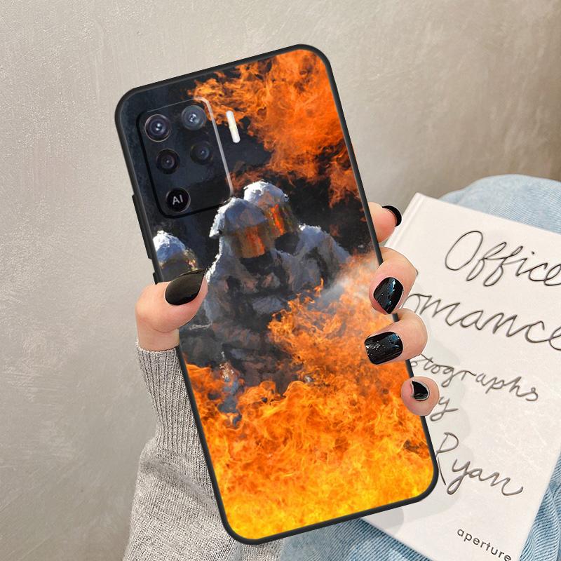 Firefighter Heroes Fireman Case For Oppo A57 A17 A77 A18 A38 A58 A78 A98 A74 A54 A94 A80 A60 A40 A96 A76 A16 A15 A5 Pro