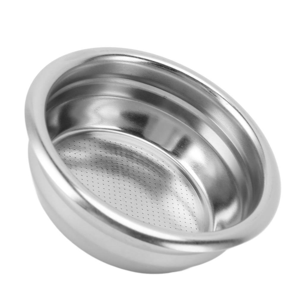 2pcs set Stainless Steel Espresso Filter Basket 58mm Replacement Filter Basket Coffee Making
