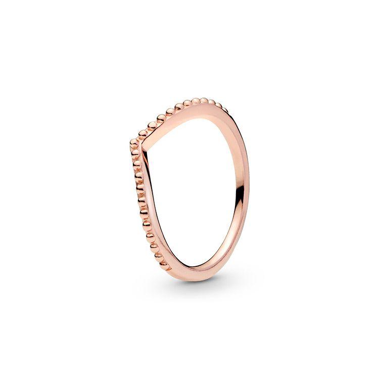 Pandora Wish Bead Ring Women rings Rose-Gold 186315
