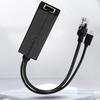 Small USB C POE Splitter USB C 5V Active PoE to USB C Adapter, 48V Input to 5V Output for Surveillances Cameras