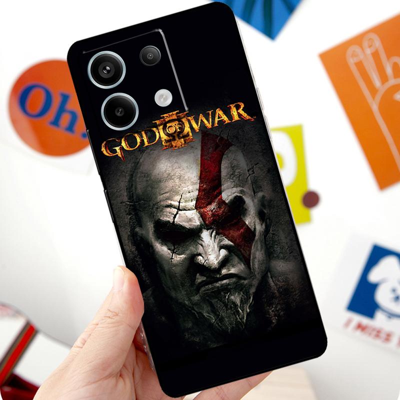 Чехол God of War для Xiaomi Redmi Note 14 Pro 10 11 12 13 Pro 11S 12S Чехол для Redmi 15 14C 12C 10C 13C