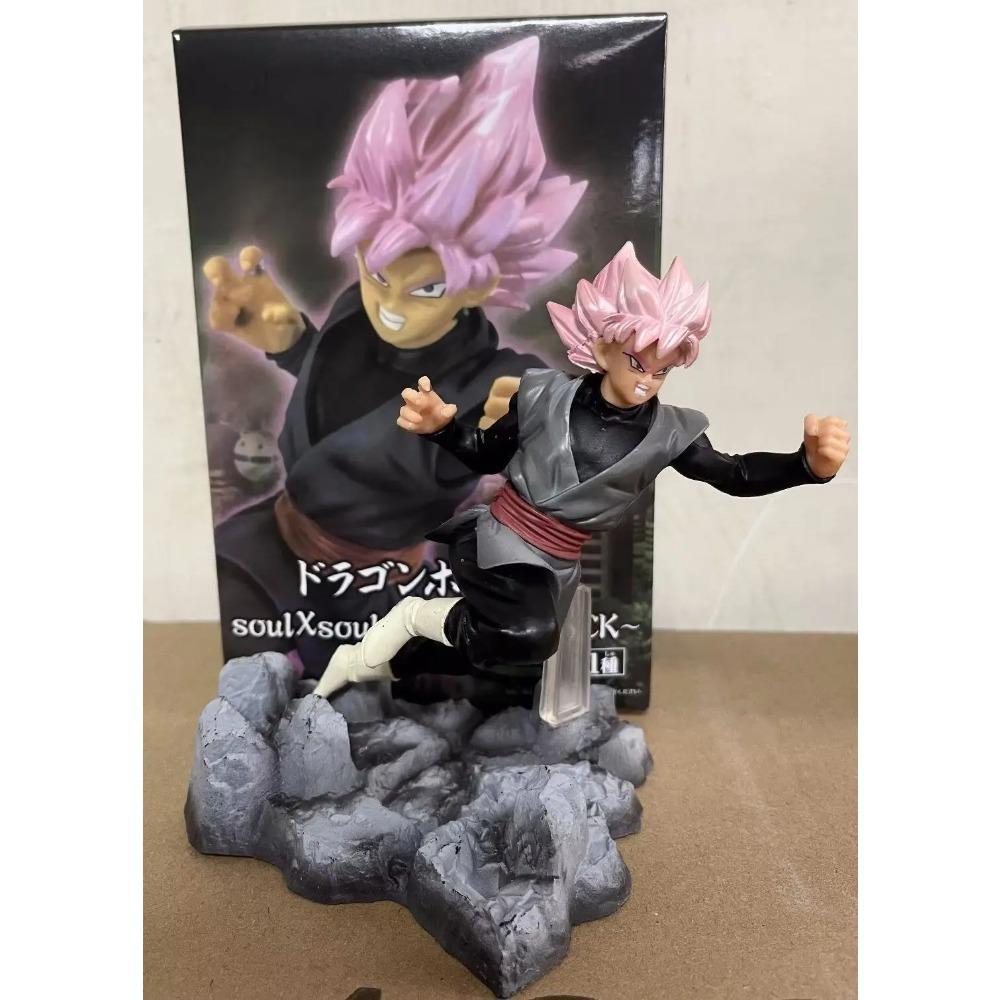 14 см Dragon Ball Goku Транкс Goku Black Боевая стойка Аниме Фигурка Модель Статуя Коллекция Настольное Украшение Орнамент Игрушки