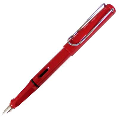Перьевая ручка LAMY Safari Red L16, перо F, совместимый красный размер (хорошо) Картридж/Конвертер [Товар]