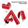 2Sets 90 Degree L-Shaped Auxiliary Fixture Splicing Board Positioning Panel Fixed Clip Carpenter's Square Ruler Woodworking Tool