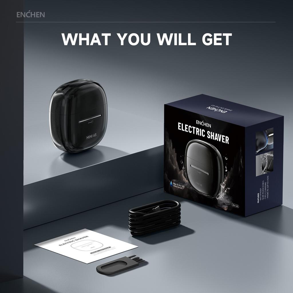 Xiaomi Электробритва ENCHEN Mini 6/ Mini 6S с сенсорным переключателем Slide