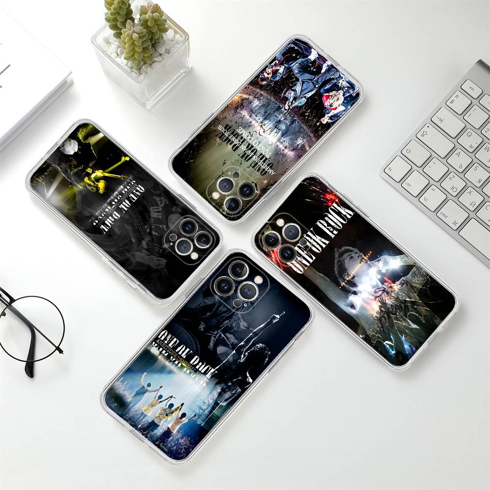 Прозрачный чехол для телефона группы ONE OK ROCK для iPhone 17 Air 16 Pro Max 15 14 13 12 11Plus Ударопрочный чехол