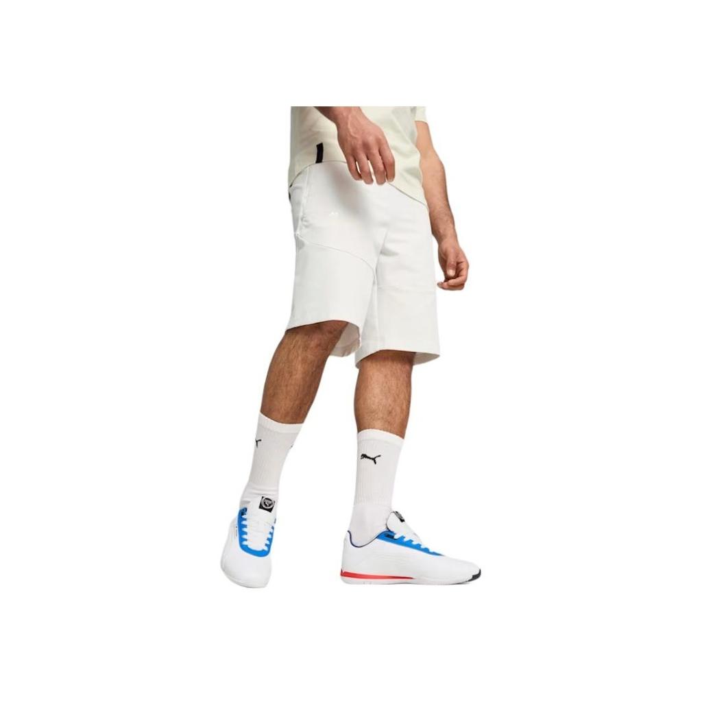 Puma Bmw M Motorsport Tech Life Pack Moisture Wicking Solid Color Casual Shorts Men Shorts Vapor-Gray 627539-07