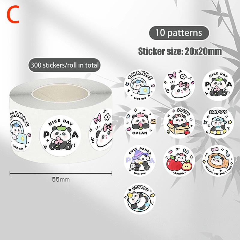 300 шт./рулон наклейки капибара милые водонепроницаемые граффити эстетические декоративные чемодан ноутбук чашка телефон дневник детские наклейки игрушка