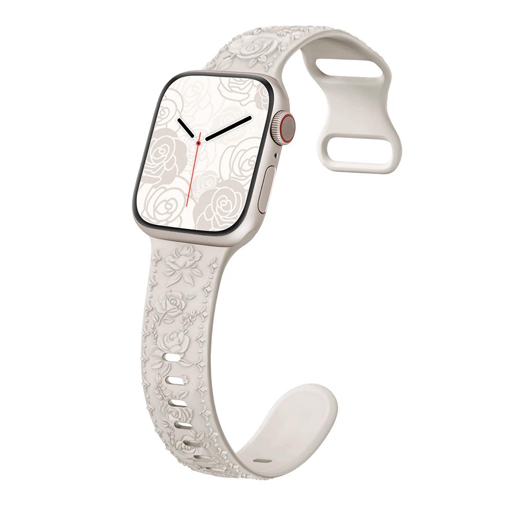 Ремешок с гравировкой для Apple, ремешок для часов 45 мм, 44 мм, 42 мм, 49 мм, 40 мм, 41 мм, силиконовый браслет Correa iWatch Series 8, 9, 7, 6, 5, 4, 3 Ultra SE