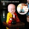 Powered Little Monk Shaking Head Dancing Toy Car Dash Board Decoration Monk Doll Figurines Statues