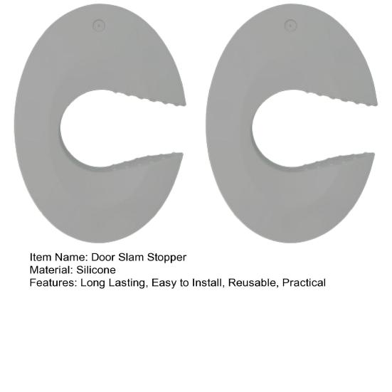 1/2 шт. Универсальный дверной стопор, силиконовый дверной ограничитель, простая установка, легко