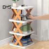 Полка для хранения обуви, прочная, несущая, простая в установке, многослойная, съемная, органайзер для обуви