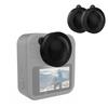 Силиконовая крышка для двойной линзы GoPro MAX2 PULUZ (черный)