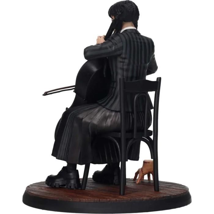 Figurine - SD TOYS - Wednesday avec Violoncelle - 20 cm - Noir - Pour Adultes à partir de 6 ans