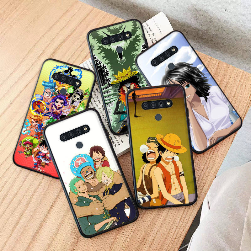 Чехол AD55 One Piece Member Black для iPhone 16 15 Plus 14 13 12 11 Pro 8 7 6S SE 5S X XR XS Max Realme C30 C33 C31 9I Huawei Y8P Y9 Sofe Cover