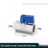 3/8" double internal thread