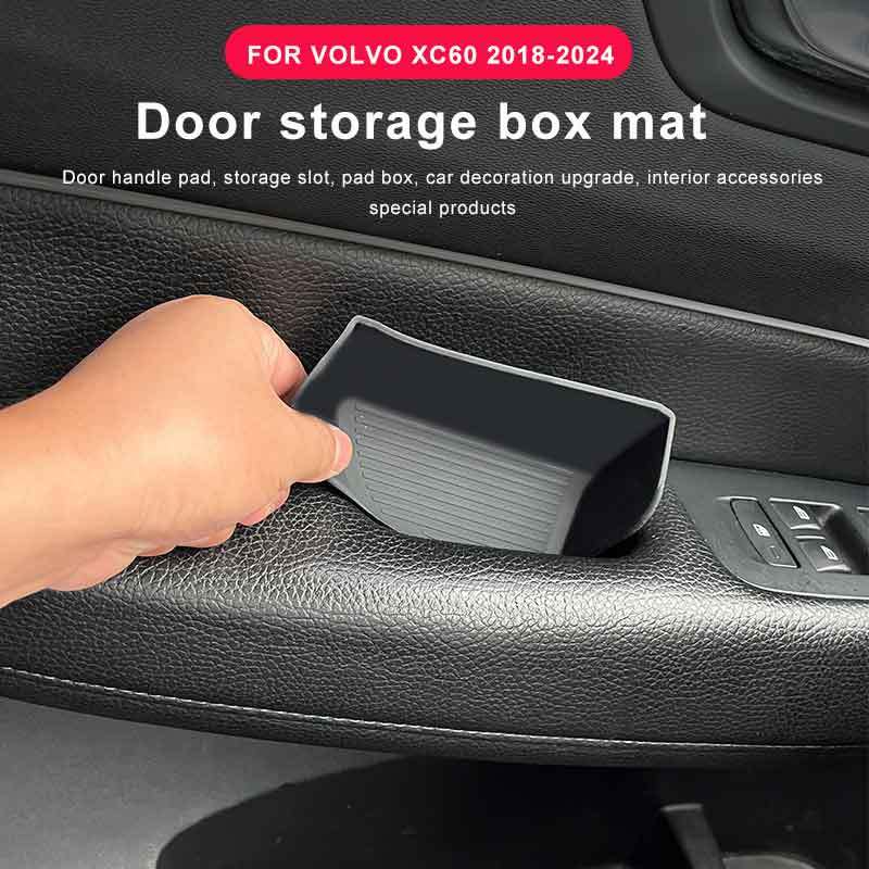 Для Volvo xc60 накладка на ручку двери, накладка на слот для хранения, коробка, автомобильное украшение, аксессуары для интерьера 2018-2024