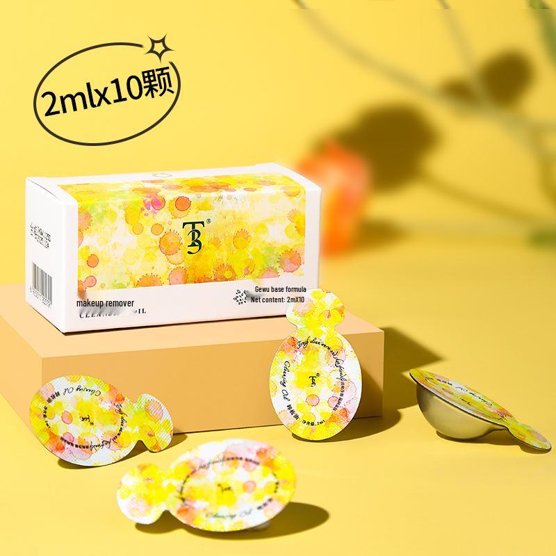 Портативные одноразовые пакетики с очищающим маслом для женщин