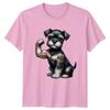 Schnauzer Love Mom Dog Pet Lover Animals Unisexs TShirt Unisexs Tee Graphic Unisex