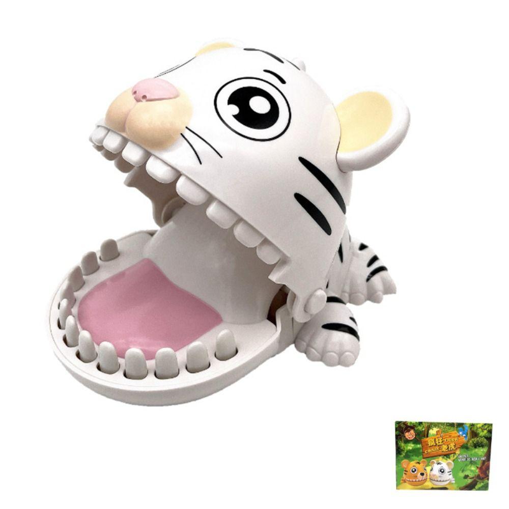 Jokes Game Tiger Teeth Toys Interactive Tigers Biting Finger Toy Biting Hand Finger Toys  Party