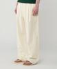 UNTAPPED STUDIO [2Pack] Linen Single-Pleat Wide Elastic Waist Pants 3 Colors