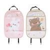 Car Seat Back Anti-kick Pad Cartoon Car Anti-dirty Anti-kick Protective Pad Cute Creative Car Rear Seat Storage Pad
