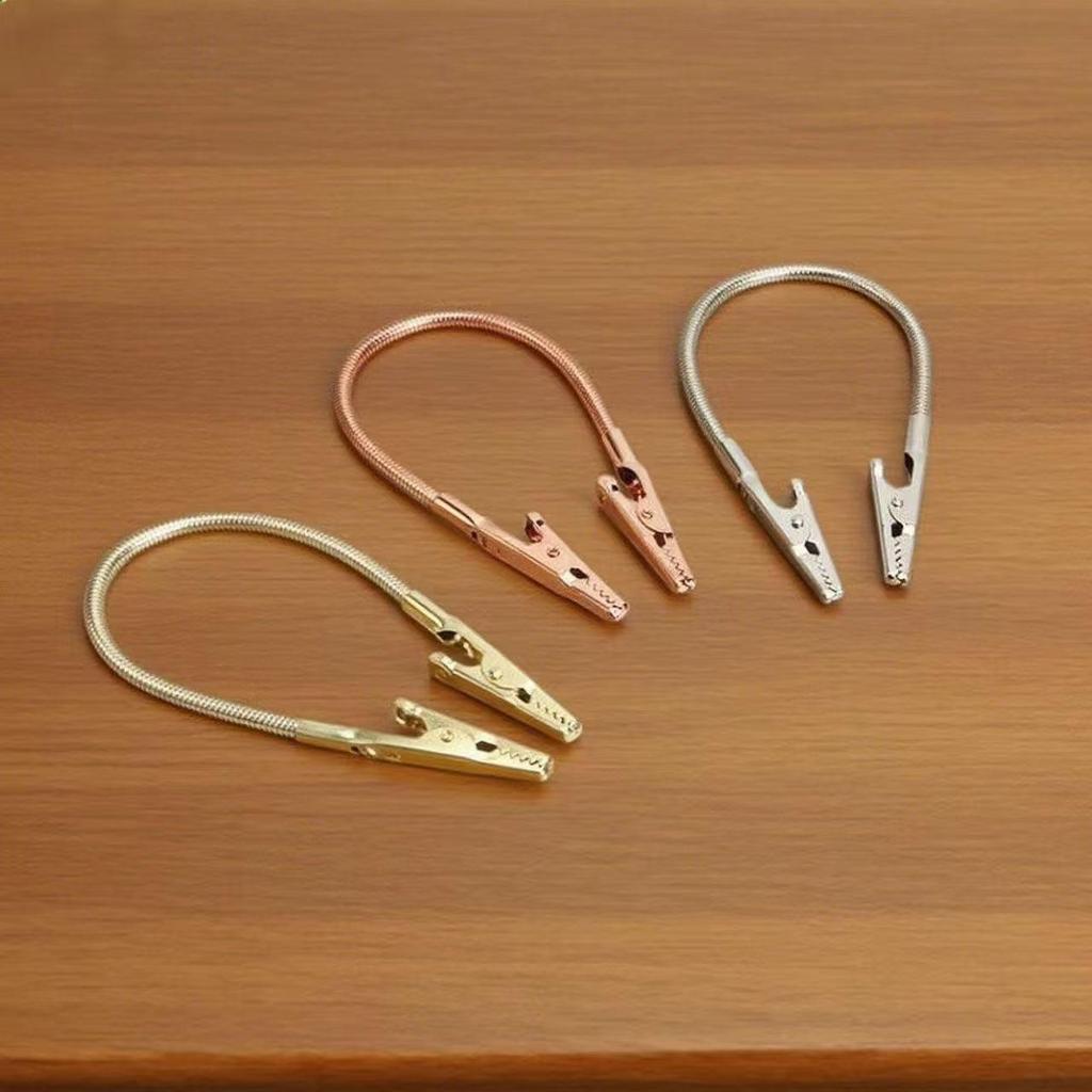 Двусторонний зажим-держатель для спиралей от комаров из нержавеющей стали