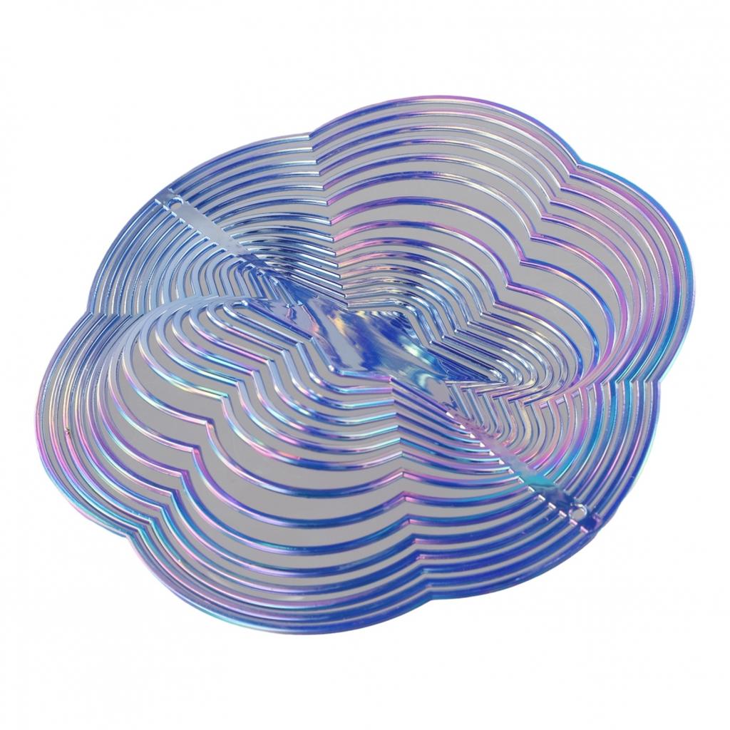 3D Колокольчик ветра Красочное украшение для сада Подвесной кулон