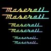 Наклейки на суппорт и ступицу Maserati Ghibli